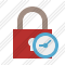 Lock Clock Icon