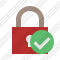 Lock Ok Icon