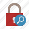Lock Search Icon
