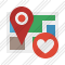 Map Location Favorites Icon