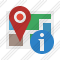 Map Location Information Icon