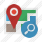 Map Location Search Icon