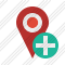 Map Pin Add Icon