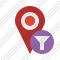 Map Pin Filter Icon