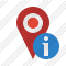 Map Pin Information Icon