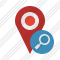 Map Pin Search Icon