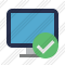 Monitor Ok Icon