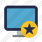 Monitor Star Icon