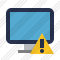 Monitor Warning Icon