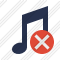 Music Cancel Icon