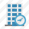 Office Building Clock Icon