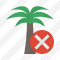 Palmtree Cancel Icon