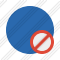 Point Blue Block Icon