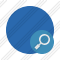 Point Blue Search Icon