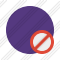 Point Purple Block Icon