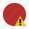 Point Red Warning Icon