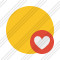 Point Yellow Favorites Icon