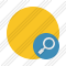 Point Yellow Search Icon
