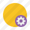 Point Yellow Settings Icon