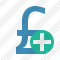 Pound Add Icon