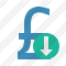 Pound Download Icon