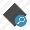 Rhombus Dark Search Icon