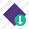 Rhombus Purple Download Icon