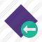 Rhombus Purple Previous Icon