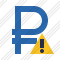 Ruble Warning Icon