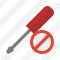 Screwdriver Block Icon