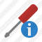 Screwdriver Information Icon