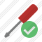 Screwdriver Ok Icon