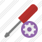 Screwdriver Settings Icon