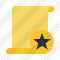 Script Blank 2 Star Icon