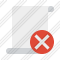 Script Blank Cancel Icon