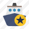 Ship 2 Star Icon