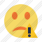 Smile Unhappy Warning Icon