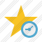 Star Clock Icon