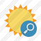 Sun Search Icon