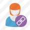 User Woman 2 Link Icon