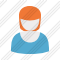 User Woman 2 Icon