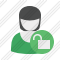 User Woman Unlock Icon