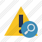 Warning Search Icon