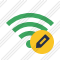 Wi Fi Green Edit Icon