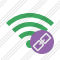 Wi Fi Green Link Icon