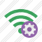 Wi Fi Green Settings Icon