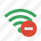 Wi Fi Green Stop Icon