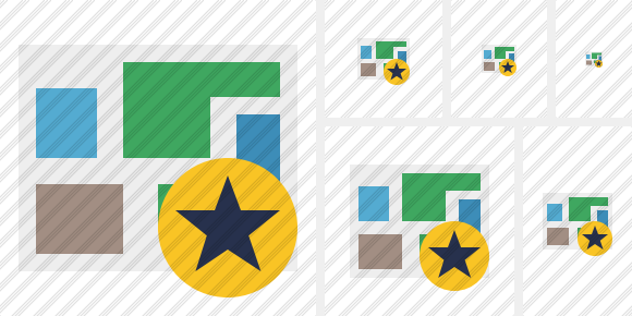 Map Star Icon