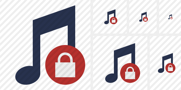 Music Lock Icon