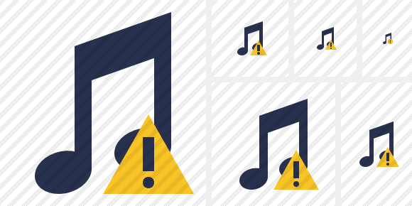 Music Warning Icon